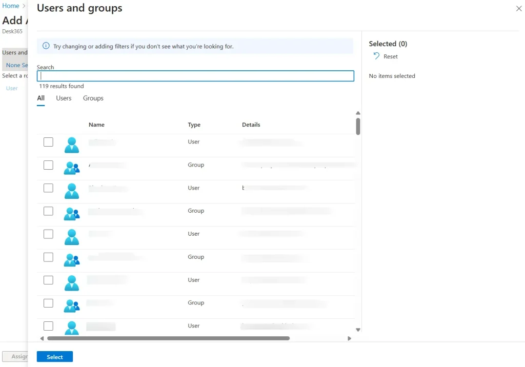 selecting-users-provisioning-in entra-id-desk365