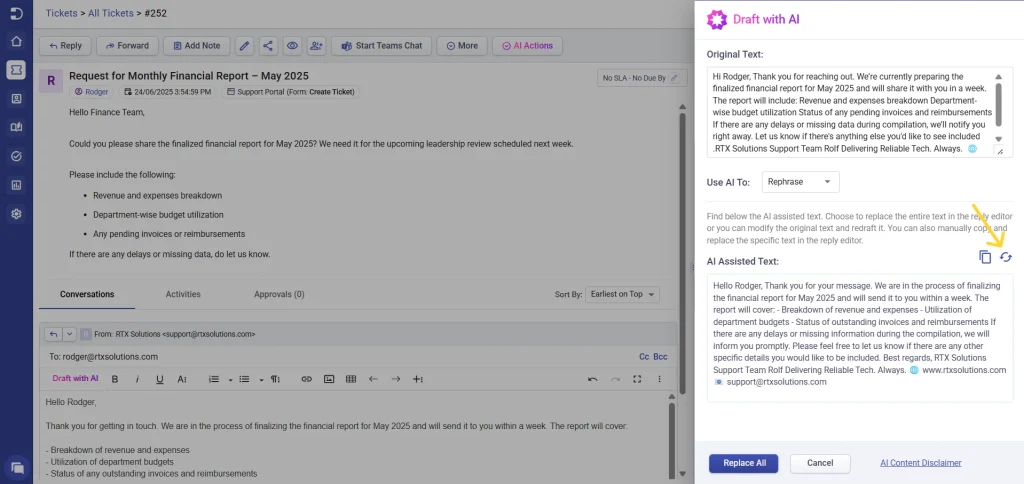 desk365-draft-with-ai-redrafting-option
