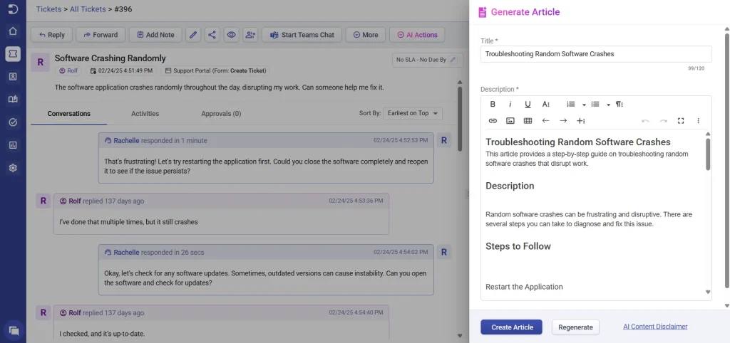 generate-knowledge-base-article-from-support-ticket-desk365