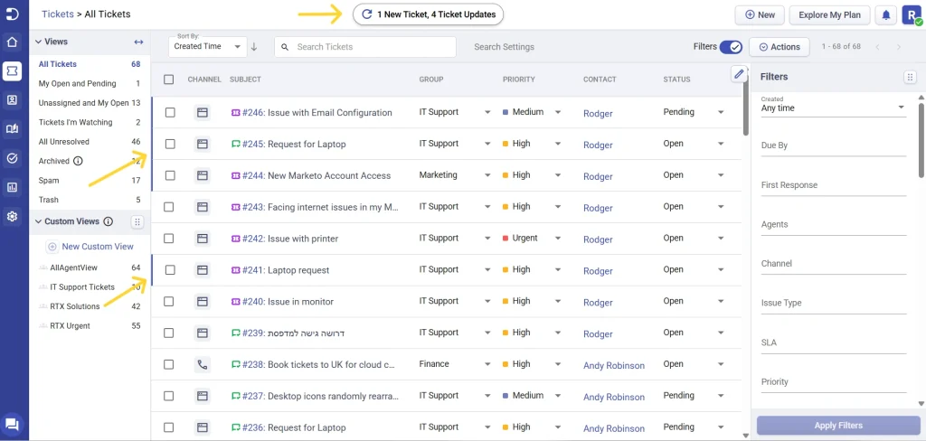 real-time-alerts-ticket-list-page-desk365
