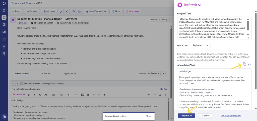 replace-or-copy-rephrased-text-in-editor