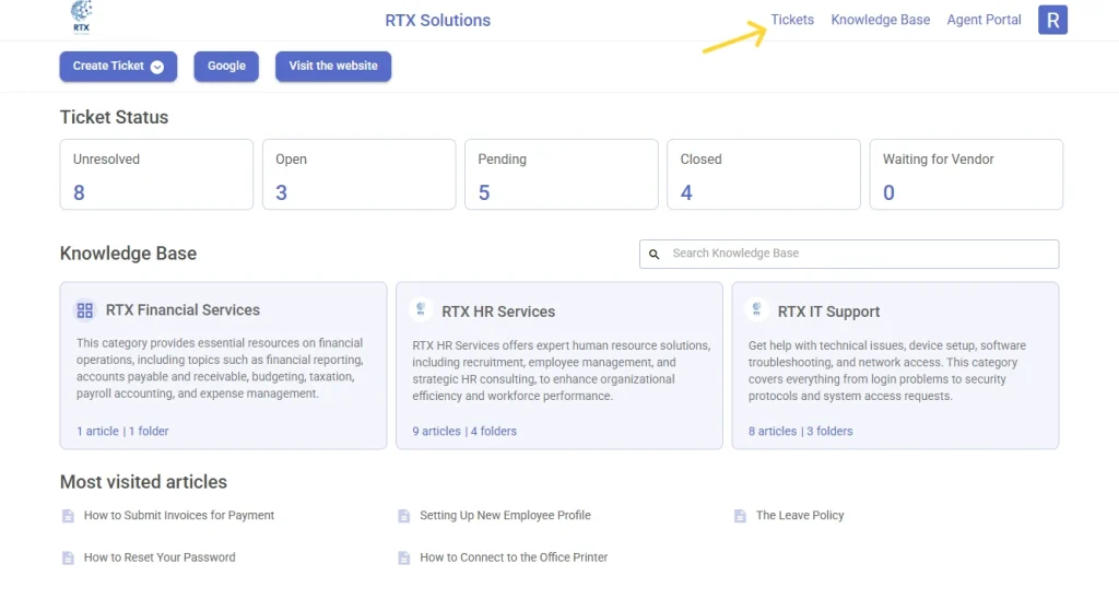 helpdesk-support-portal