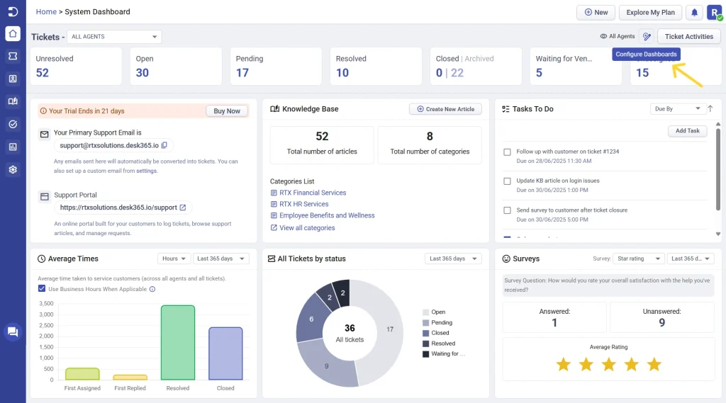 configuring-system-dashboard-in-desk365