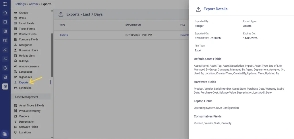 assets-in-exports-tab-desk365