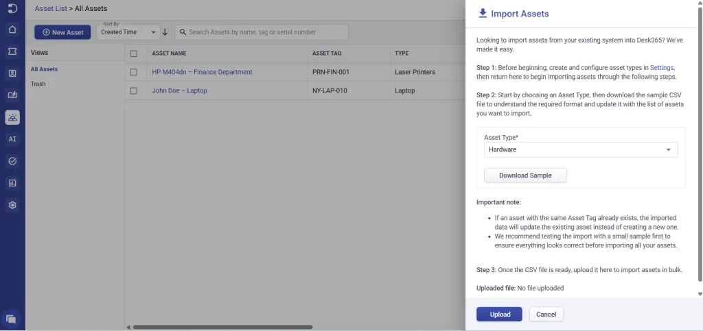 bulk-import-assets-desk365