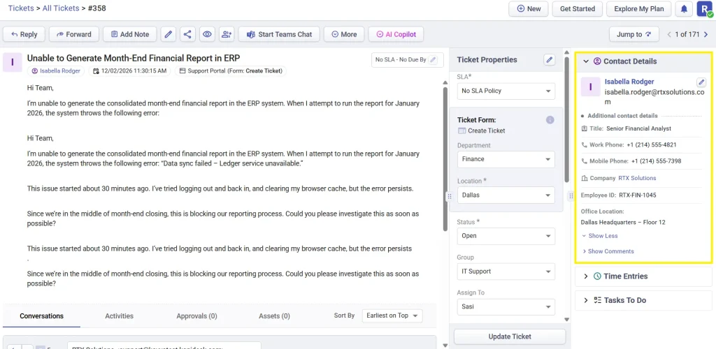 contact-details-in-ticket-details-page-desk365
