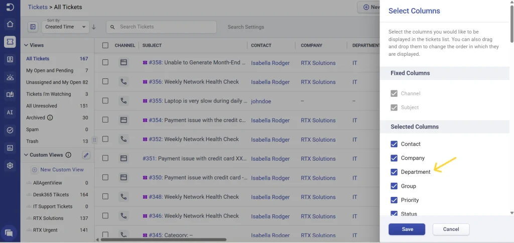 department-in-ticket-list-page
