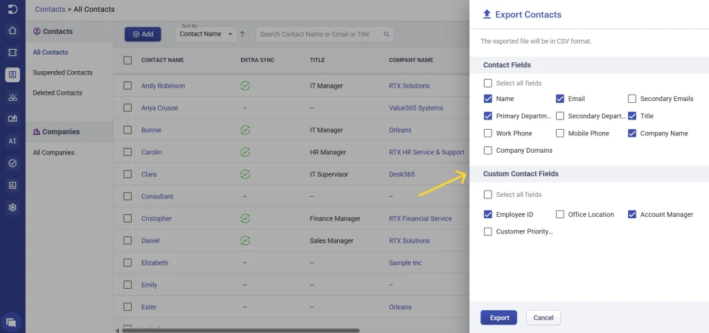 export-contact-fields-desk365