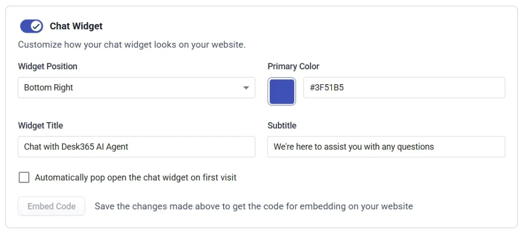 Deploy-ai-agent-in-chat-widget