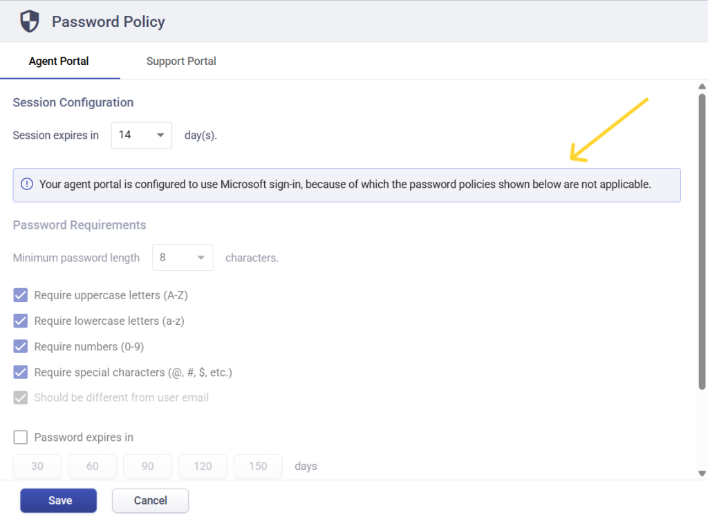 password-policy-not-applicable-if-agent-portal-is-signed-in-using-microsoft