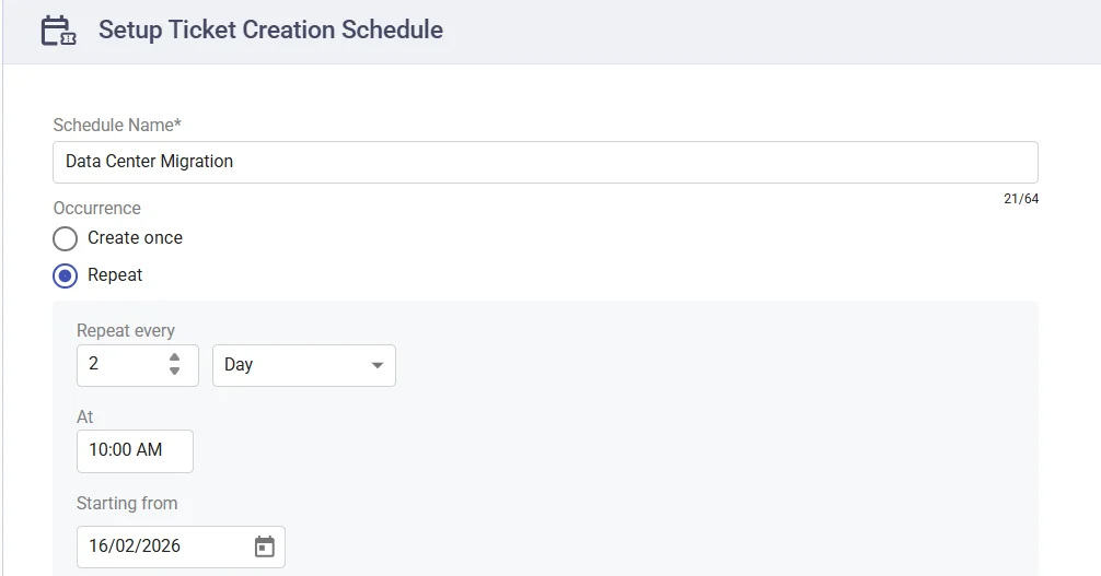 schedule-ticket-creation-daily-basis-desk365
