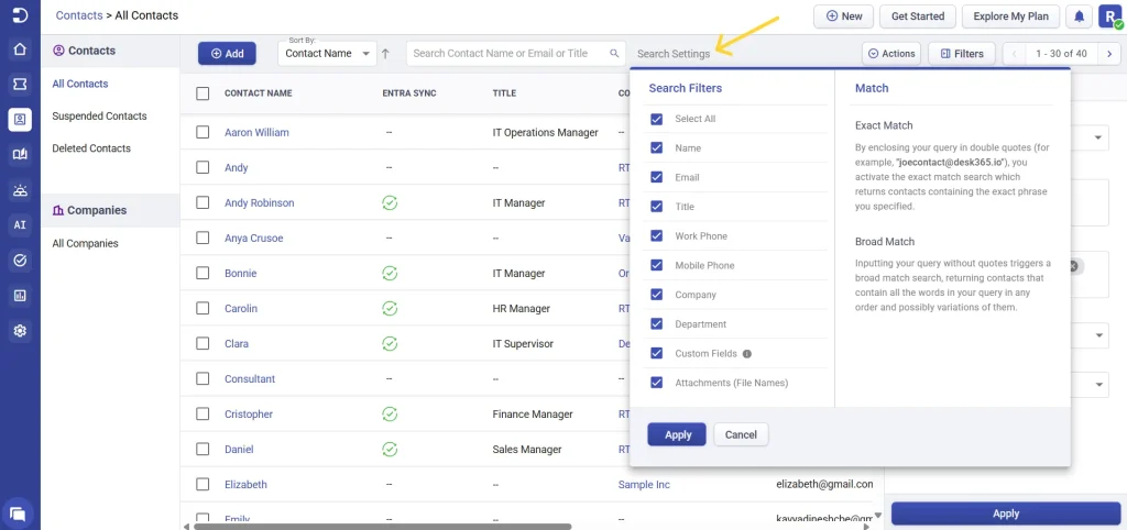 search-settings-in-contacts-desk365