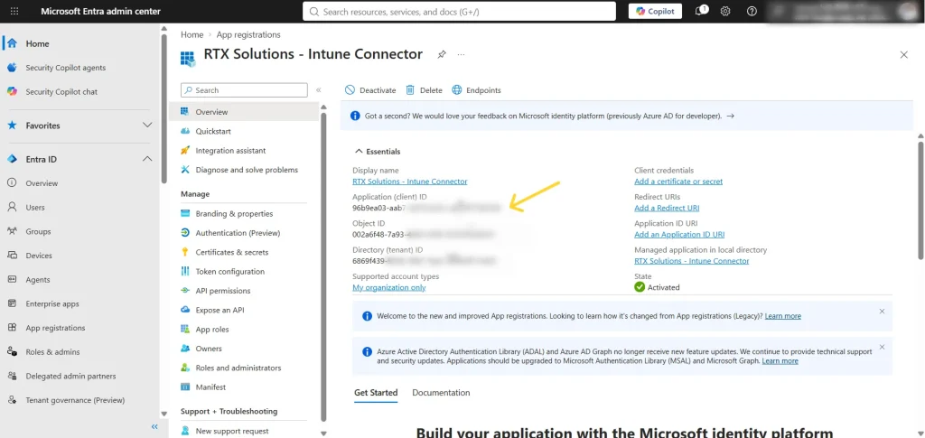 client-and-tenant-id-of-the-application