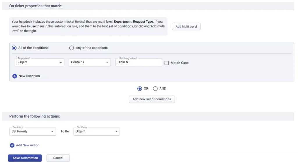setting-up-helpdesk-priority-via-automation